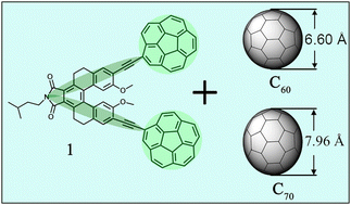 Graphical abstract: Effect of intermolecular interaction of the charge-transfer complex between molecular “tweezers” and C60/C70 on second-order nonlinear optical properties