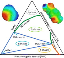 Graphical abstract: Predicting liquid–liquid phase separation in ternary organic–organic–water mixtures