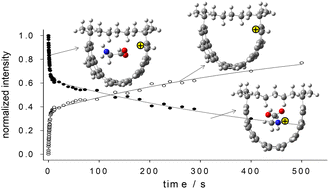 Graphical abstract: Glycine in a basket: protonated complexes of 1,1,n,n-tetramethyl[n](2,11)teropyrenophane (n = 7, 8, 9) with glycine in the gas-phase