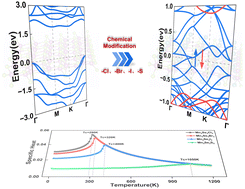 Graphical abstract: Room-temperature half-metals induced via chemical surface modification: 2D Mn2Se2 monolayer