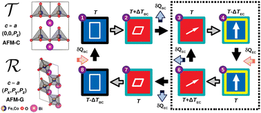 Graphical abstract: Colossal room-temperature electrocaloric strength aided by hydrostatic pressure in lead-free multiferroic solid solutions