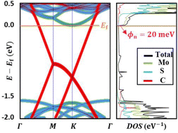 Graphical abstract: Transition from Schottky to ohmic contacts in the C31 and MoS2 van der Waals heterostructure