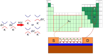 Graphical abstract: Two dimensional Janus RuXY (X, Y = Br, Cl, F, I, X ≠ Y) monolayers: ferromagnetic semiconductors with spontaneous valley polarization and tunable magnetic anisotropy