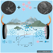 Graphical abstract: Solar reduced graphene oxide decorated with manganese dioxide nanostructures for brackish water desalination using asymmetric capacitive deionization
