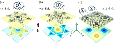 Graphical abstract: Precursor skyrmion states near the ordering temperatures of chiral magnets