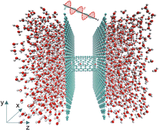 Graphical abstract: Effect of terahertz electromagnetic field on single-file water transport through a carbon nanotube