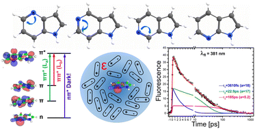 Graphical abstract: Photodynamics of azaindoles in polar media: the influence of the environment