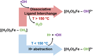 Graphical abstract: Kinetics of the reaction of ferrous ions with hydroxyl radicals in the temperature range 25–300 °C