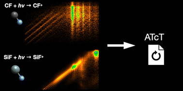 Graphical abstract: Refining the thermochemical properties of CF, SiF, and their cations by combining photoelectron spectroscopy, quantum chemical calculations, and the Active Thermochemical Tables approach