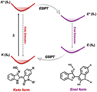 Graphical abstract: The role of the oxime group in the excited state deactivation processes of indirubin