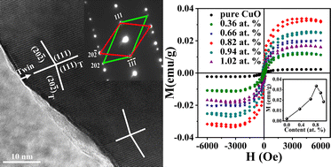 Graphical abstract: Structure-dependent spin-polarized electron transport in twin-crystal Cu1−xEuxO semiconductors