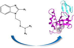 Graphical abstract: Molecular docking, 3D-QASR and molecular dynamics simulations of benzimidazole Pin1 inhibitors