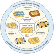 Graphical abstract: Stabilizing the oxidation state of catalysts for effective electrochemical carbon dioxide conversion