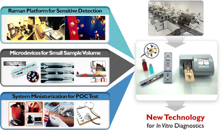 Graphical abstract: SERS-based microdevices for use as in vitro diagnostic biosensors