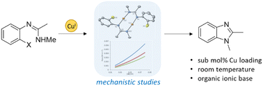 Graphical abstract: On the mechanism of benzimidazole synthesis via copper-catalysed intramolecular N-arylation