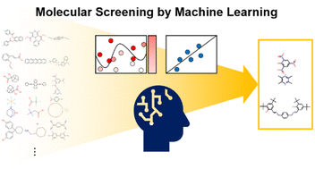Graphical abstract: Molecular screening for solid–solid phase transitions by machine learning