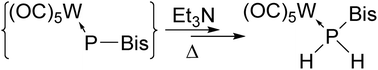 Graphical abstract: Dehydrogenation reaction of triethylamine by an electrophilic terminal phosphinidene complex