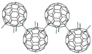 Graphical abstract: Dimeric and 1D polymeric low-chlorinated C60 fullerenes, (C60Cl5)2 and (C60Cl4)∞