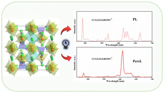 Graphical abstract: Insights into blue-light activated red-emitting persistent luminescence from Pr3+-doped phosphors