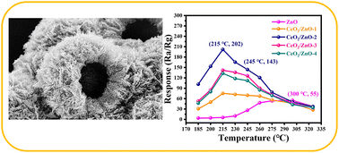 Graphical abstract: Facile and template-free fabrication of hierarchical coral spheres for acetone gas sensors