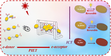 Graphical abstract: The effect of conjugation degree of aromatic carboxylic acids on electronic and photo-responsive behaviors of naphthalenediimide-based coordination polymers