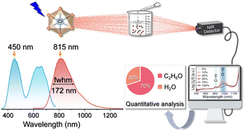 Graphical abstract: Non-destructive food-quality analysis using near-infrared luminescence from Mg3Gd2Ge3O12:Cr3+