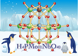 Graphical abstract: Preparation and isolation of mono-Nb substituted Keggin-type phosphomolybdic acid and its application as an oxidation catalyst for isobutylaldehyde and Wacker-type oxidation