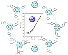 Graphical abstract: Expanding the library of sumanene molecular receptors for caesium-selective potentiometric sensors