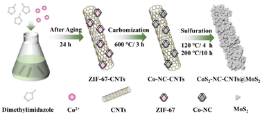Graphical abstract: Exquisitely constructing hierarchical carbon nanoarchitectures decorated with sulfides for high-performance Li–S batteries