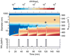 Graphical abstract: Assessing the importance of nitric acid and ammonia for particle growth in the polluted boundary layer