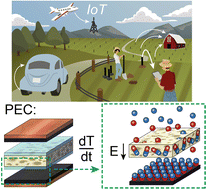 Graphical abstract: Direct conversion of thermal energy to stored electrochemical energy via a self-charging pyroelectrochemical cell