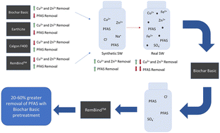 Graphical abstract: Evaluation of sorbents and matrix effects for treating heavy metals and per- and polyfluoroalkyl substances as co-contaminants in stormwater