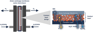 Graphical abstract: Recent progress in understanding the catalyst layer in anion exchange membrane electrolyzers – durability, utilization, and integration
