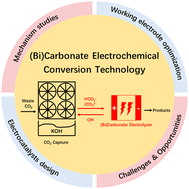 Graphical abstract: A minireview on electrochemical CO2 conversion based on carbonate/bicarbonate media