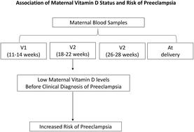 Graphical abstract: Association of maternal vitamin D status with the risk of preeclampsia