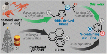 Graphical abstract: Nitrogenated aromatics from chitin