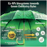 Graphical abstract: Principles and practice of greener ionic liquid–nanoparticles biosystem