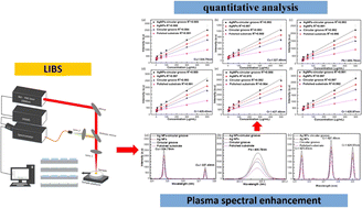 Graphical abstract: High-sensitivity determination of heavy metal elements in water with circular grooves and nanoparticle-enhanced LIBS