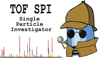 Graphical abstract: Introducing “time-of-flight single particle investigator” (TOF-SPI): a tool for quantitative spICP-TOFMS data analysis