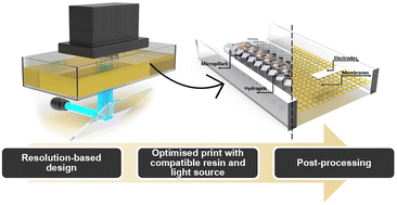 Graphical abstract: Vat photopolymerization 3D printed microfluidic devices for organ-on-a-chip applications