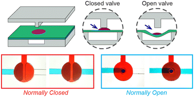 Graphical abstract: Millifluidic valves and pumps made of tape and plastic