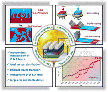 Graphical abstract: Advances in layer-by-layer processing for efficient and reliable organic solar cells
