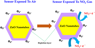 Graphical abstract: Ultra-responsive and highly sensitive 1D ZnO nanotubes for detecting perilous low levels of NO2 gas