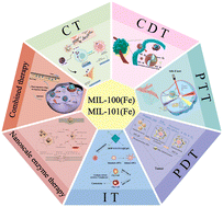 Graphical abstract: Current status and prospects of MIL-based MOF materials for biomedicine applications