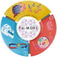 Graphical abstract: Current status of Fe-based MOFs in biomedical applications