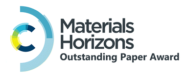 Graphical abstract: Materials Horizons 2022 Outstanding Paper Award