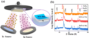 Graphical abstract: Controlling the terminal layer atom of InTe for enhanced electrochemical oxygen evolution reaction and hydrogen evolution reaction performance