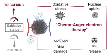 Graphical abstract: Platinum nanoparticles labelled with iodine-125 for combined “chemo-Auger electron” therapy of hepatocellular carcinoma