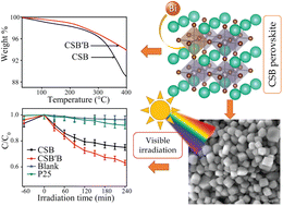 Graphical abstract: Tuning the morphology, stability and optical properties of CsSnBr3 nanocrystals through bismuth doping for visible-light-driven applications