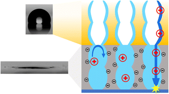 Graphical abstract: Molecular transport and water condensation inside mesopores with wettability step gradients